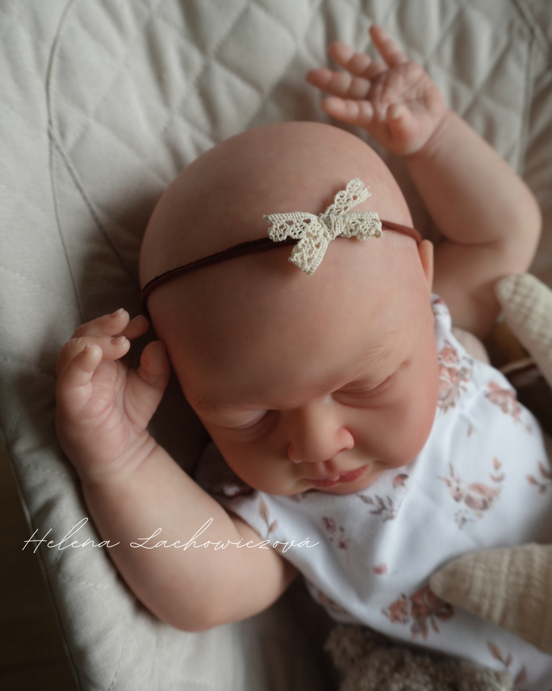 6 měsíční reborn miminko Easton - Michelle Fagan