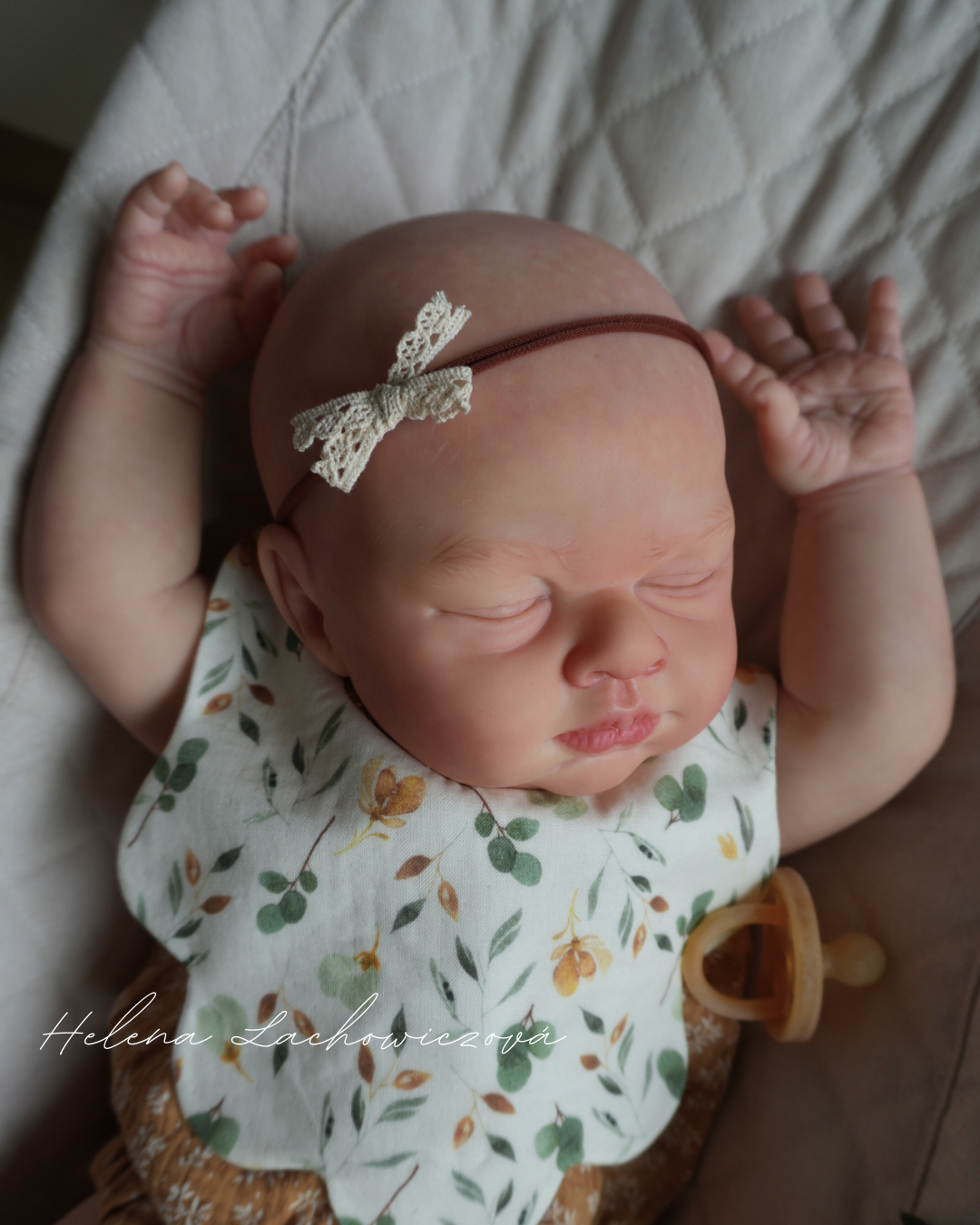 6 měsíční reborn miminko Easton - Michelle Fagan