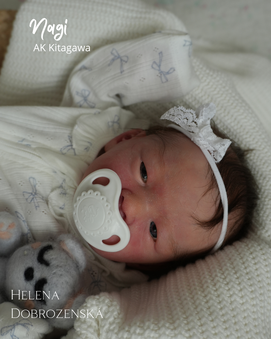 Reborn panenka na zakázku z kitu Nagi (chlapec nebo holčička)