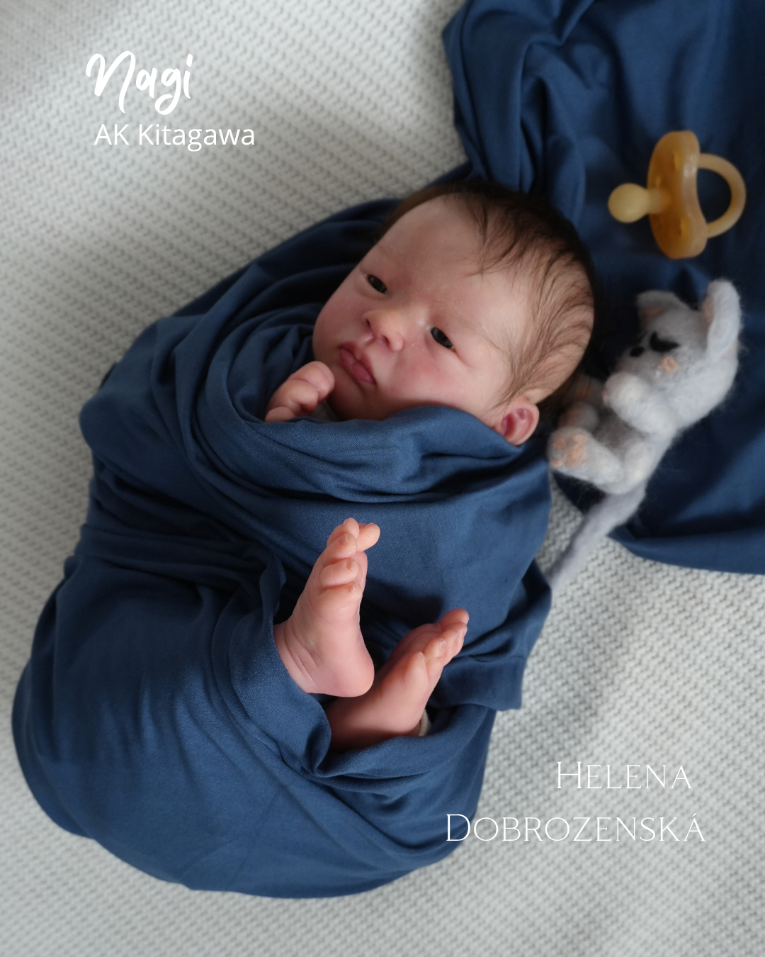 Reborn panenka na zakázku z kitu Nagi (chlapec nebo holčička)