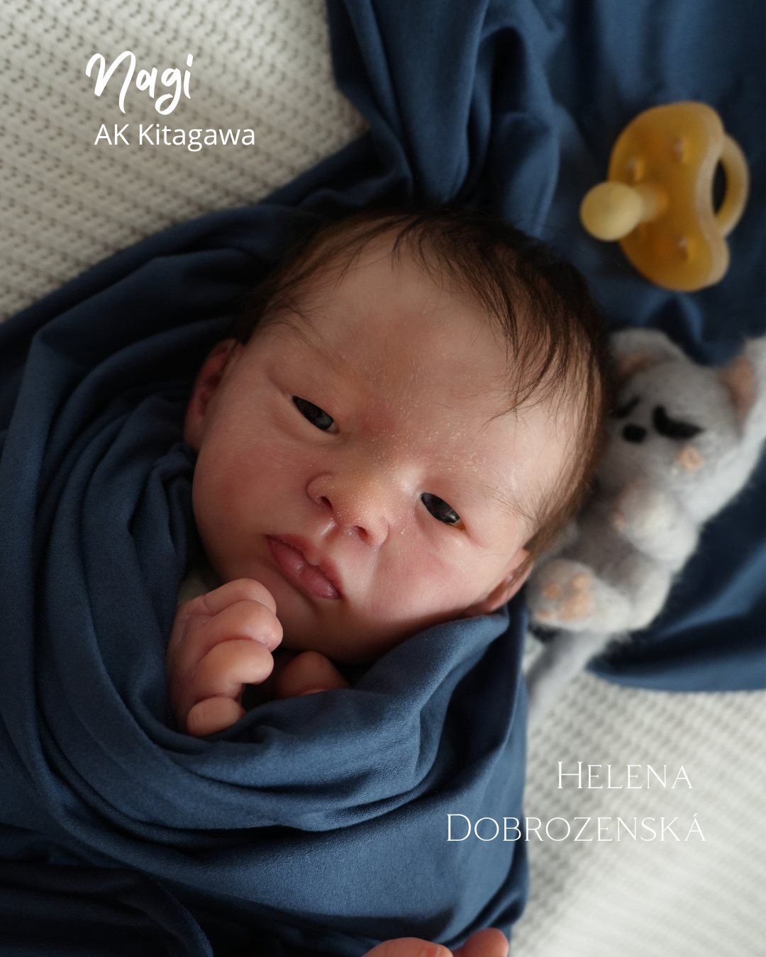 Reborn panenka na zakázku z kitu Nagi (chlapec nebo holčička)
