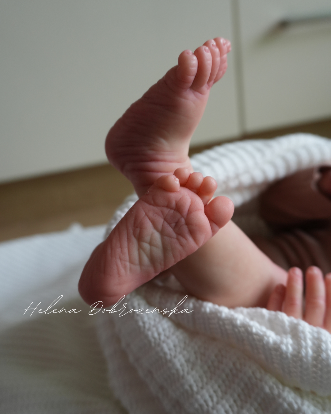 Reborn miminko z kitu Brittany Realborn před dokončením vlásků