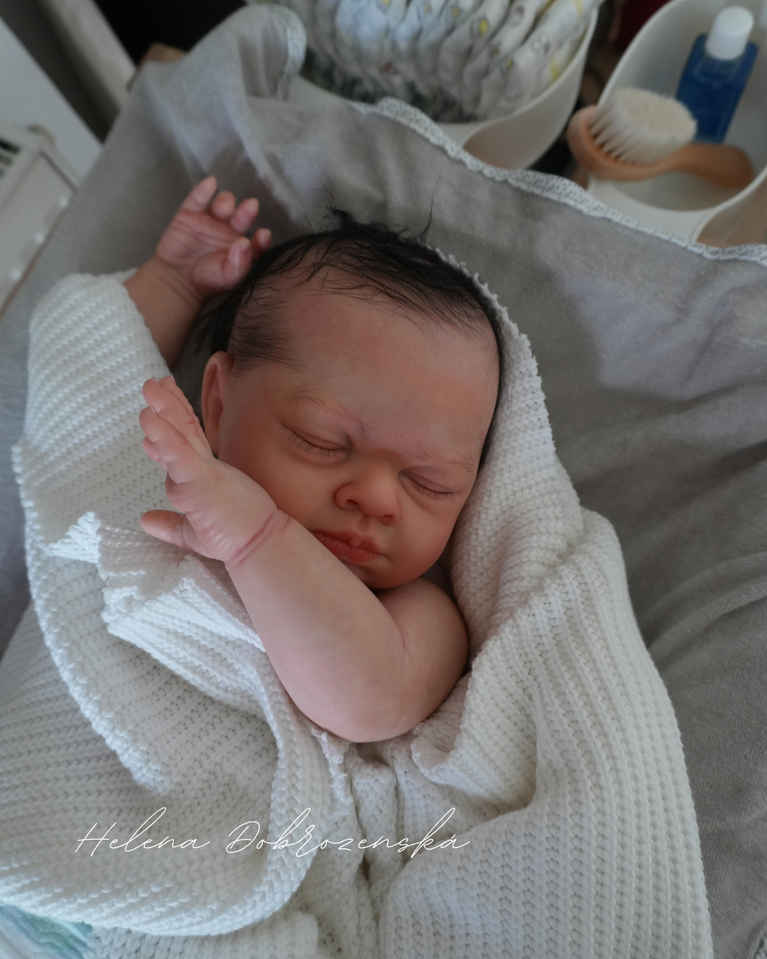 Nádherné veliké reborn miminko z kitu Easton - Michelle Fagan