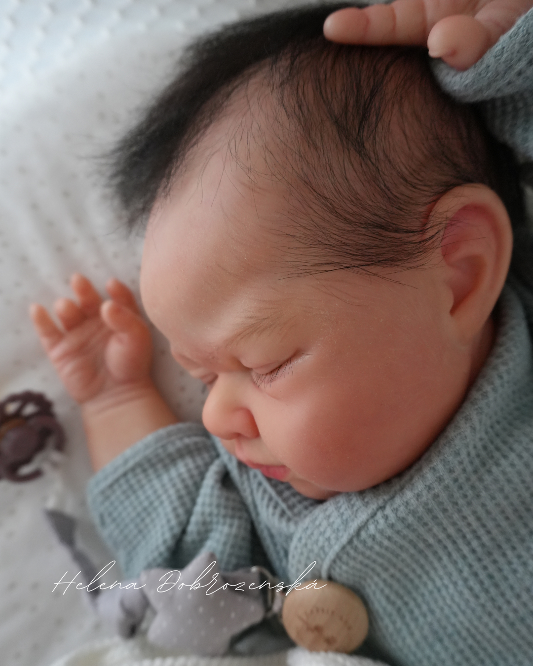 Nádherné veliké reborn miminko z kitu Easton - Michelle Fagan