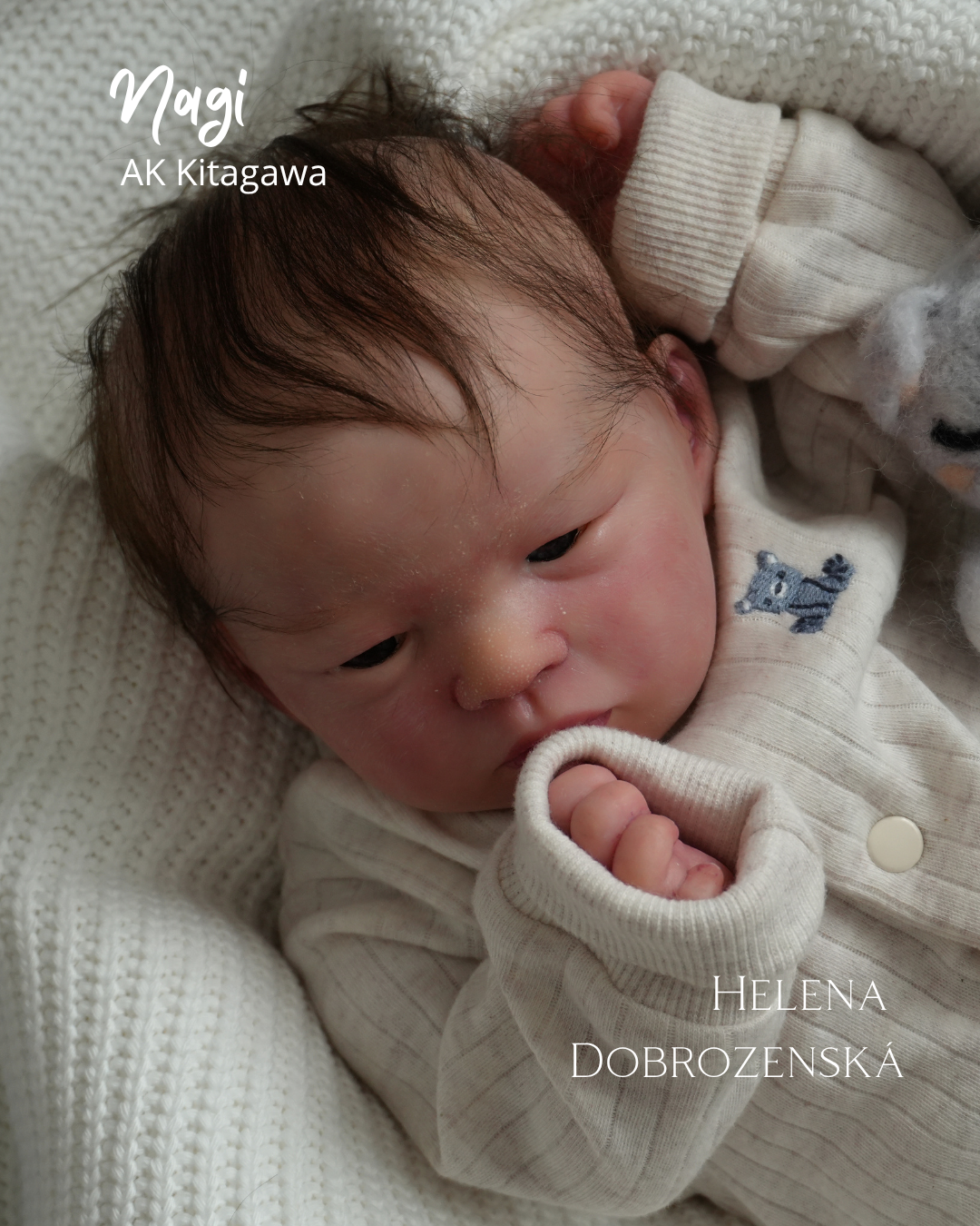 Reborn panenka na zakázku z kitu Nagi (chlapec nebo holčička)