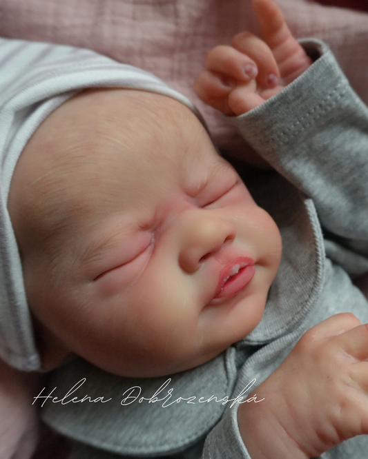 Reborn miminko před dokončením Evin - Elisa Marx 50 cm, cca 2000 g