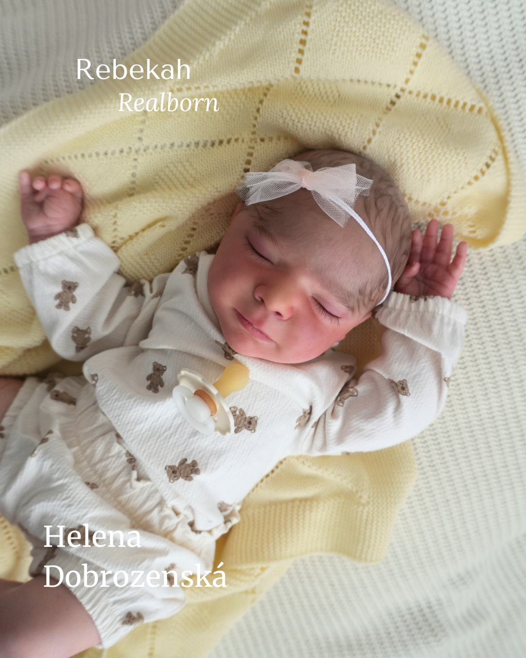 Zamilujte se! Reborn miminko jako živé - Rebekah
