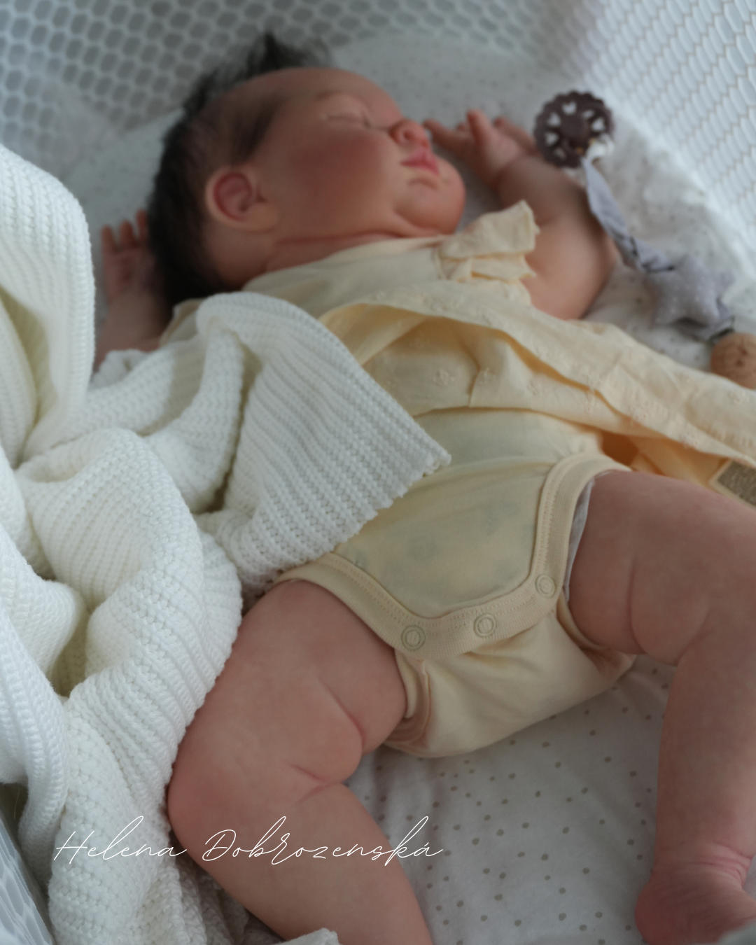 Nádherné veliké reborn miminko z kitu Easton - Michelle Fagan