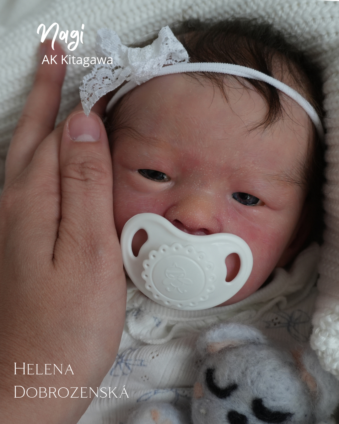 Reborn panenka na zakázku z kitu Nagi (chlapec nebo holčička)