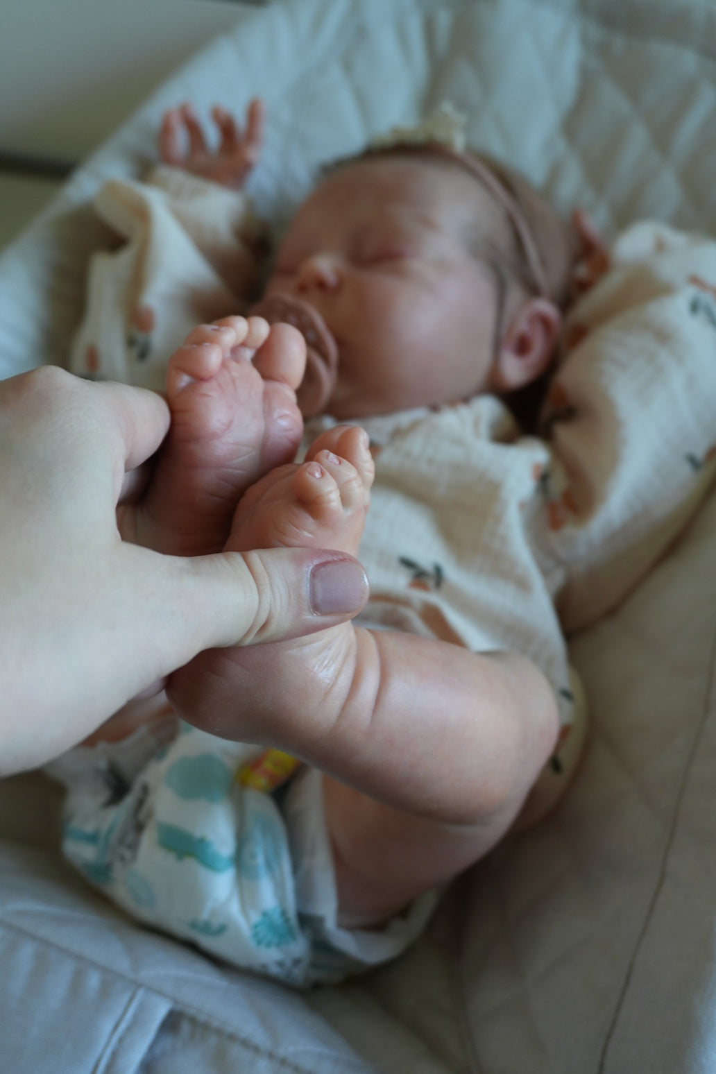 Reborn miminko z kitu Rosa - Adrie Stoete