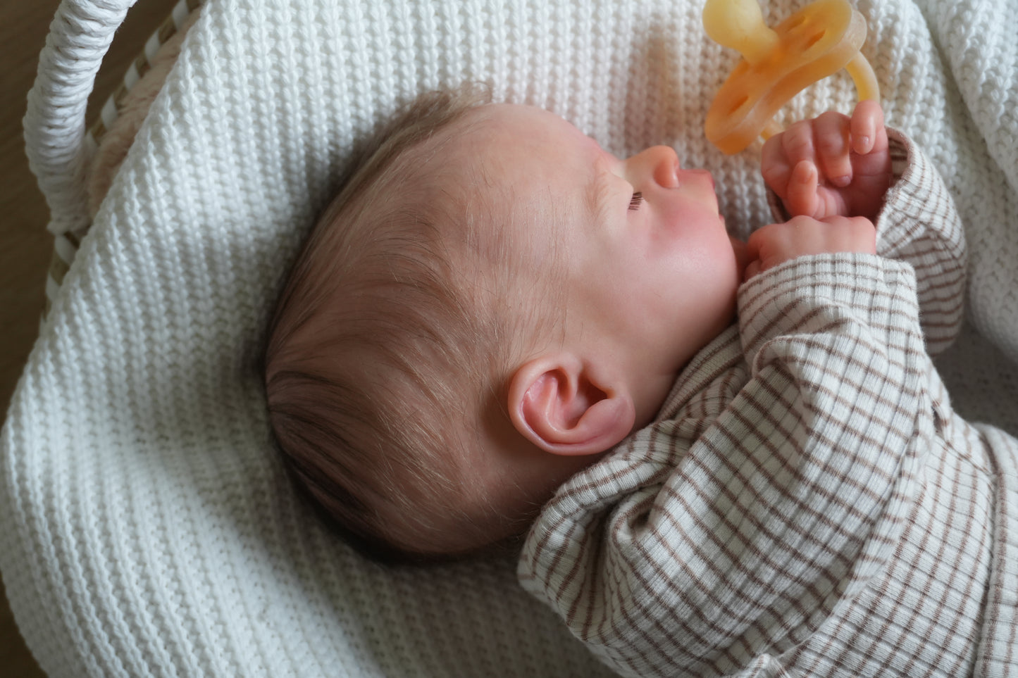 Roztomilé reborn miminko Milan - zakázková objednávka