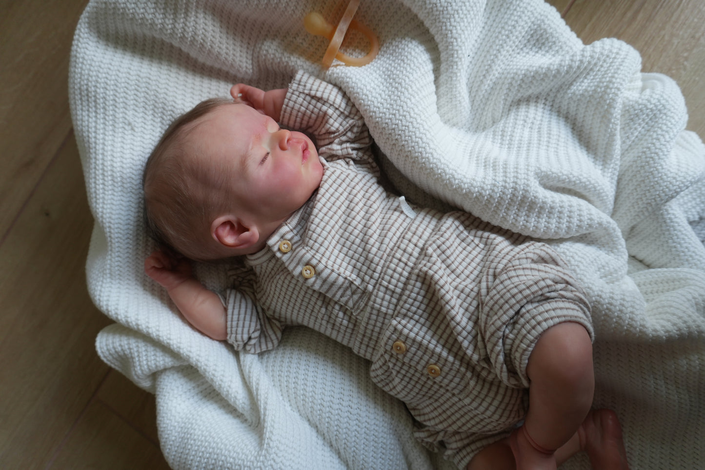 Roztomilé reborn miminko Milan - zakázková objednávka