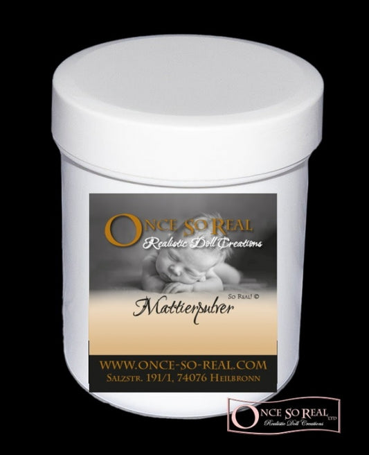 Zmatňující pudr pro matný efekt Once So Real - 50 ml