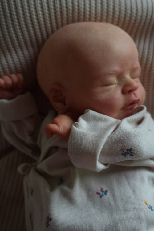 Roztomilé reborn miminko z kitu Milan - Melanie Gebhardt